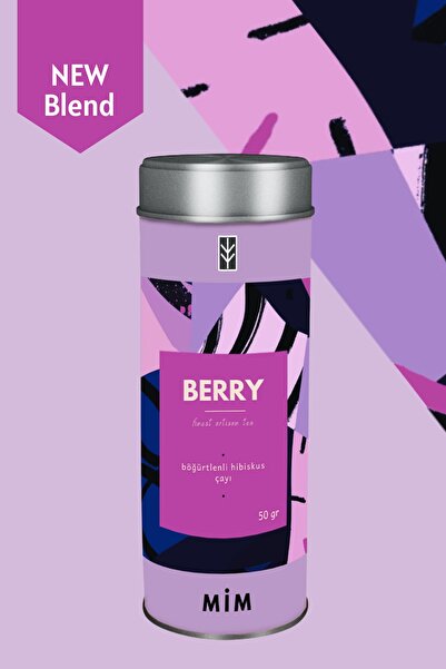 Mim Tea Berry Tea - Böğürtlenli Hibiskus Çayı 50 g