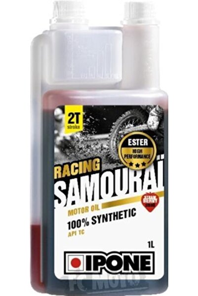 Ipone Samourai Racing 2t Esterli Çilekli Motor Yağı 1l