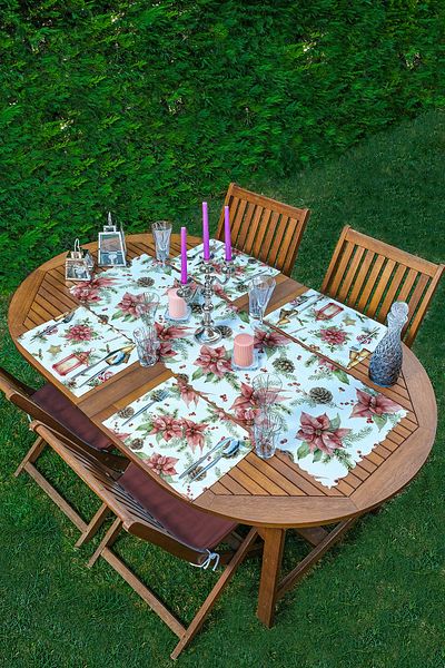 Realhomes 4+1 Rose & Cone Special Designed American Service & Runner Set