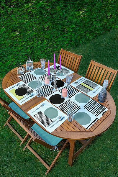 Realhomes 4+1 Special Design American Service Runner Set