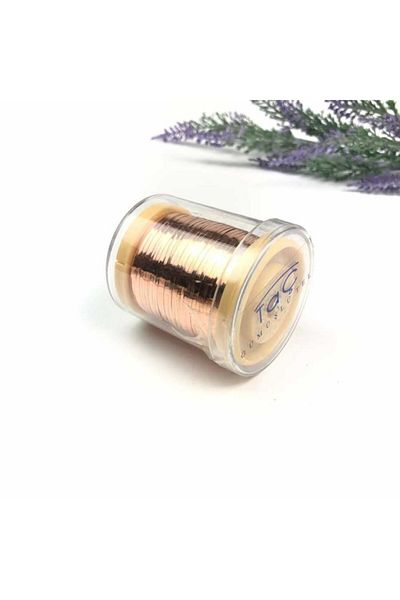 EDA HOME TEKSTİL Crown Wire Crushing Wire Copper 100gr 210mt