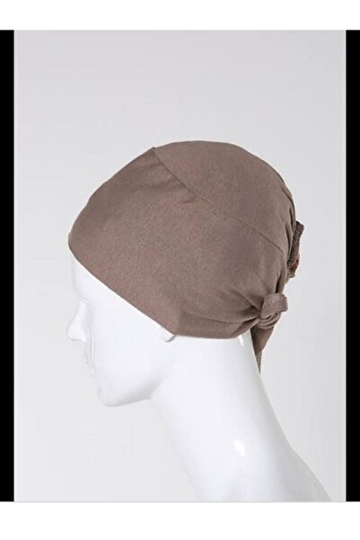 BEYAZ DÜŞ Kahverengi Tesettür Bone