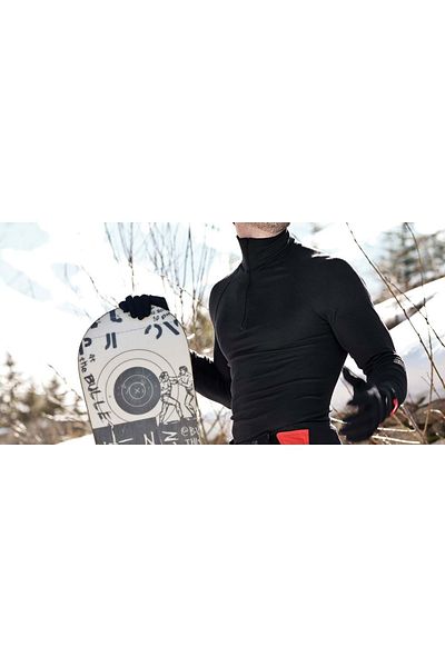 Blackspade 9258 Θερμικό μπλουζάκι Snow White M