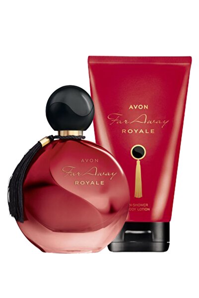 AVON Far Away Royale Edp 50ml Bayan Parfüm Ve Vücut Losyonu 150ml