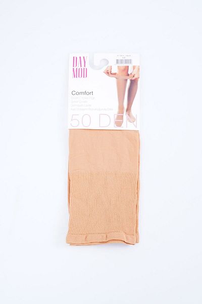 Daymod Κάλτσες Comfort Non-Squeeze Rubber Medium Thick Knee 2 Skin