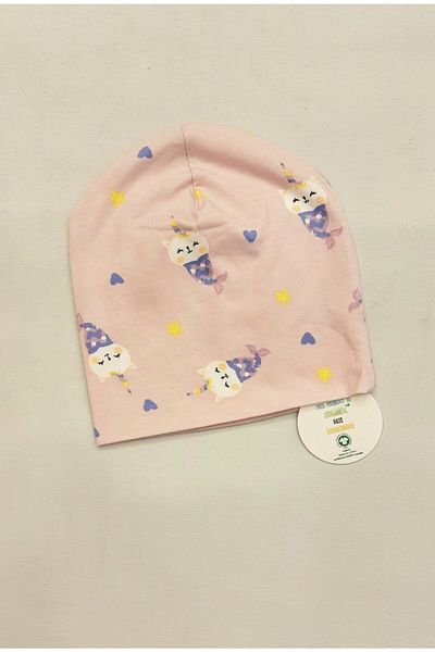 MELANİPPE Organic Cotton Double Layer Combed Baby And Children's Beanie