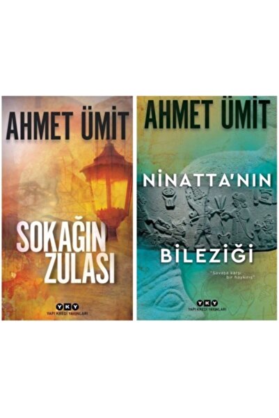 Yapı Kredi Yayınları Sokağın Zulası - Ninatta'nın Bileziği, Ahmet Ümit 2 Kitap