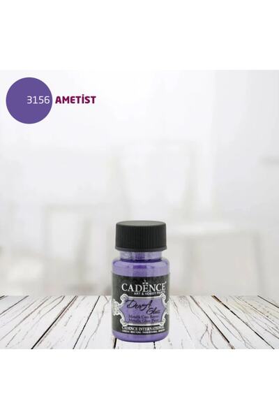 Cadence Boya Cadence Dora Glass Metalik Cam Boyası 3156 Ametist
