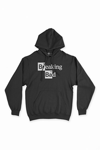 Cix هوديي أبيض اللون مطبوع عليه Breaking Bad باللون الأسود