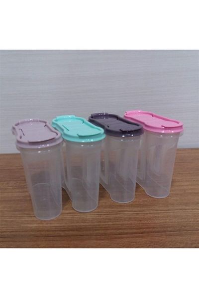 Home B.G.B. Buffer ®   Major Spice Rack Seasoning Storage Box Container with Plastic Lid