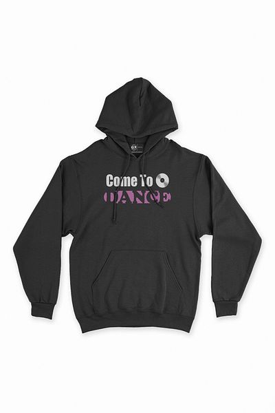 Cix Hanorac negru cu glugă Dance Come
