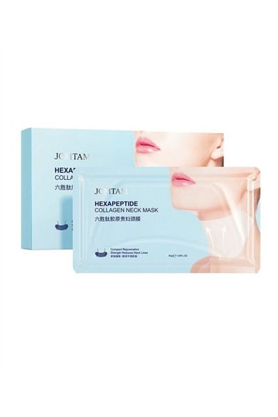 JOMTAM Hexapeptide (ARGIRELINE) Collagen Firming Anti-age 5-Pack Neck Care Cure 30 gr X 5 Pieces