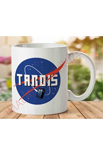 ART HEDİYE كوب دكتور هو تارديس وناسا مطبوع على الجانبين