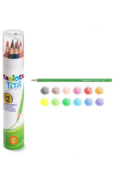 CARIOCA Marka: Carioca Tita Kuru Boya Kalemi 12'li Kategori: Kuru Boya Kalemi