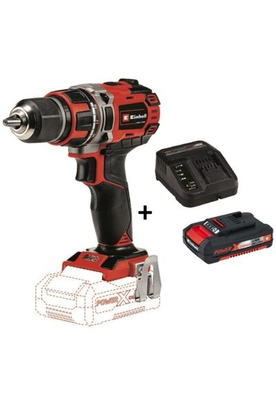 Einhell Te-cd 18/50 Li-i Bl Darbeli Matkap + 2.0 Ah Starter Kit + Çanta