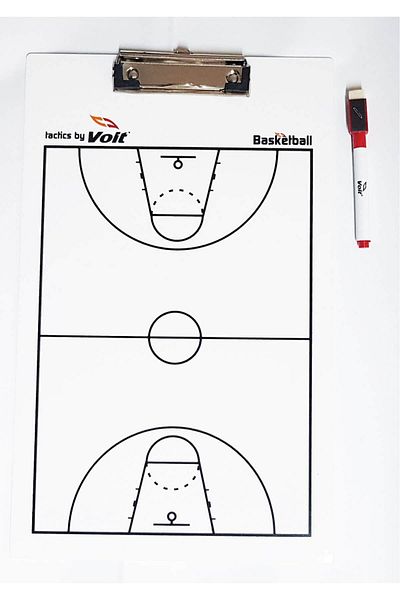 Voit ACB500/BASK Basketball Tactic Board + Pen