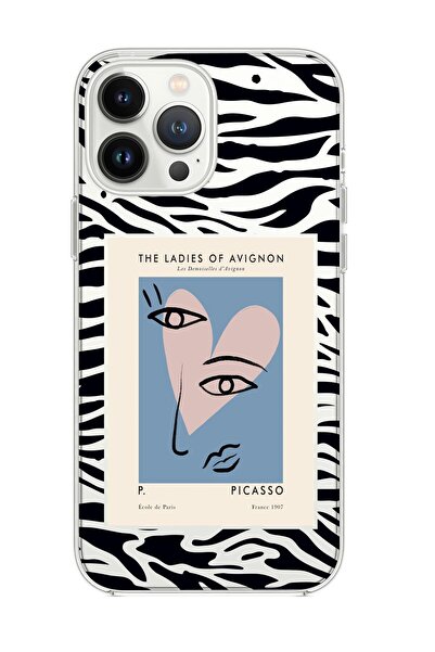 mooodcase Iphone 13 pro picasso the ladies of avignon premium silicone transparent phone case