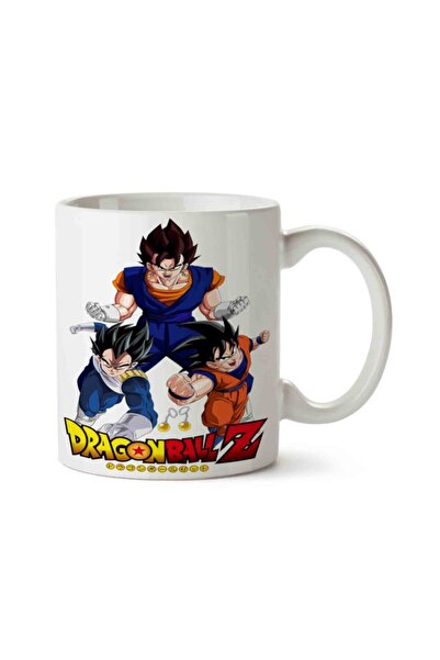 ART HEDİYE كوب سيراميك مطبوع عليه Dragon Ball Z