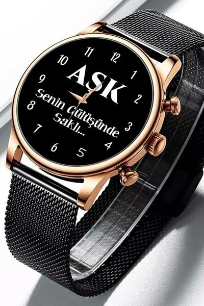 Bika Time ساعة يد رجالية - هدية الحب مخفية في ابتسامتك