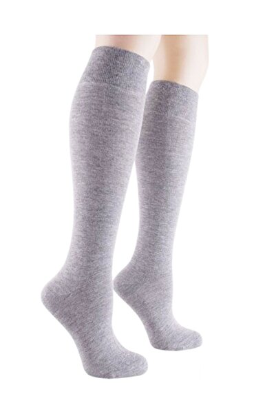 Emre Diz Altı Topuksuz Kadın Çorap 3lü