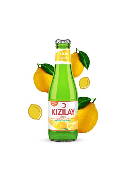 Kızılay C Vitaminli Limonlu Soda 24 Adet