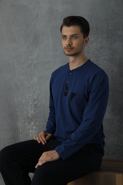 çorapdunyam Σετ πιτζάμες Kly Midi Collar Cotton