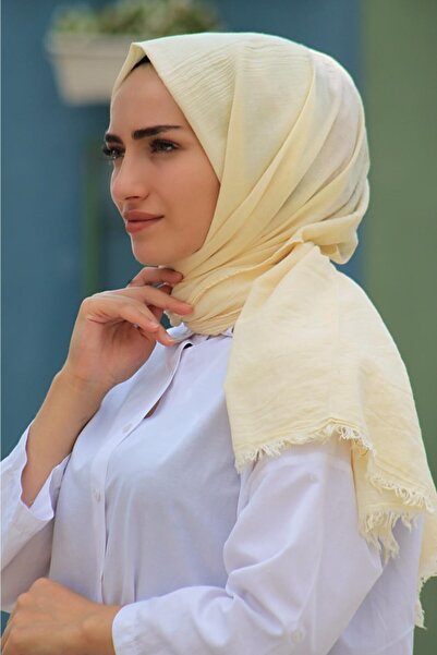 Balse Naturel Pamuk Şal