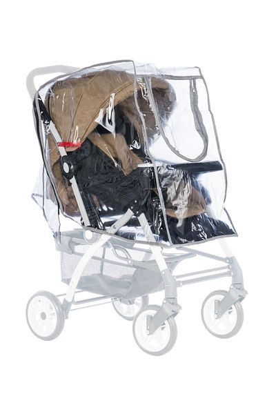 4KİDS Zippered 14 Micron Luxury Baby Stroller Raincoat Special Raincoat
