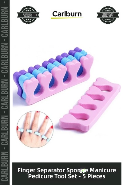 Carlburn Special Production Professional Quality Soft Colorful Finger Separat...
