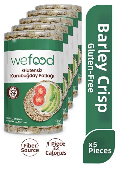 Wefood فشار الحنطة السوداء 100 جرام، مجموعة من 5 قطع
