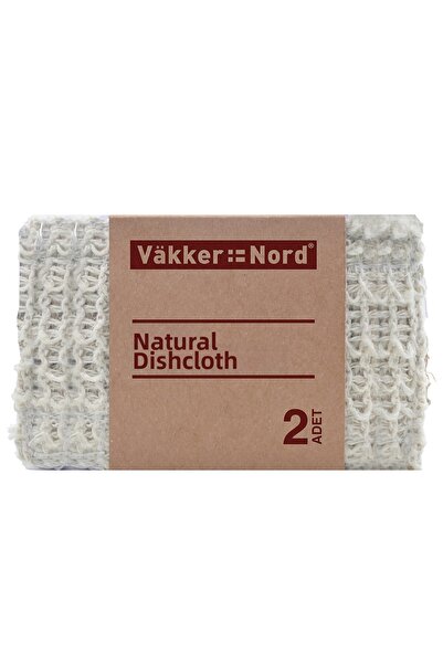 VAKKER NORD Väkker Nord Natural Dish Sponge 2-Pack - Non-Scratch Organic Natu...