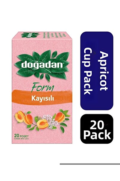 Doğadan Sultan's Apricot Tea (Apricot 20 Packs) X 4 Packs