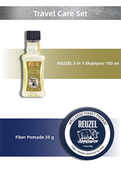 Reuzel Travel Care Set Shampoo and Pomade