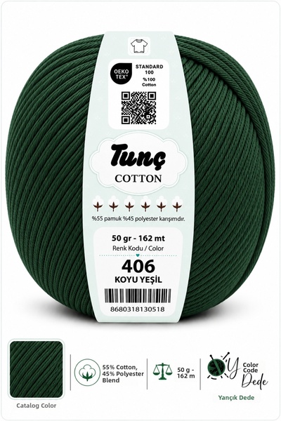 Tunç Cotton Amigurumi Punch Bag and Knitting Yarn Baby Soft Cotton 50 Gr 162 ...