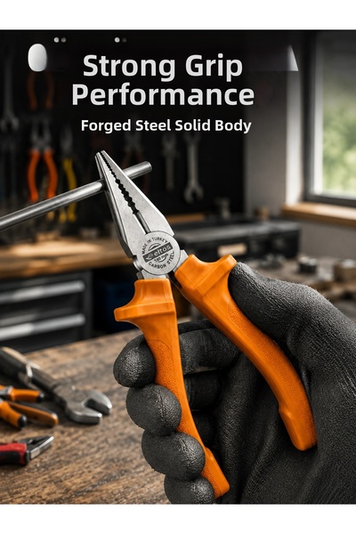Epilons Professional Forged Steel Pliers Strong Grip Hand Tool