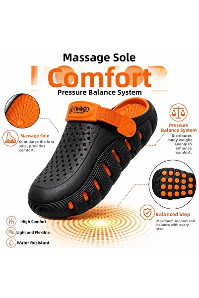Look Life Παντόφλες Παραλίας και Νοσοκομείου Premium Comfort Unisex Ορθοπεδικ...