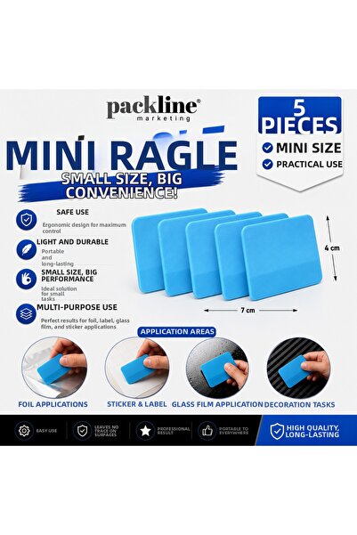 Packline Marketing Packline Mini Ragle 5 Pieces |   Foil, Window Film, and St...