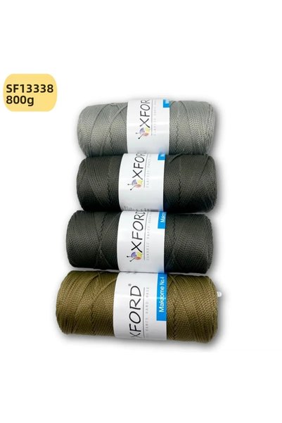 Oxford İplik Excess Stock 800 Grams Pp No:4 Macrame Mix Sf13346