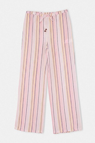 Trendyol Collection Lilac-Multicolor Pants Twoss26Pl00154