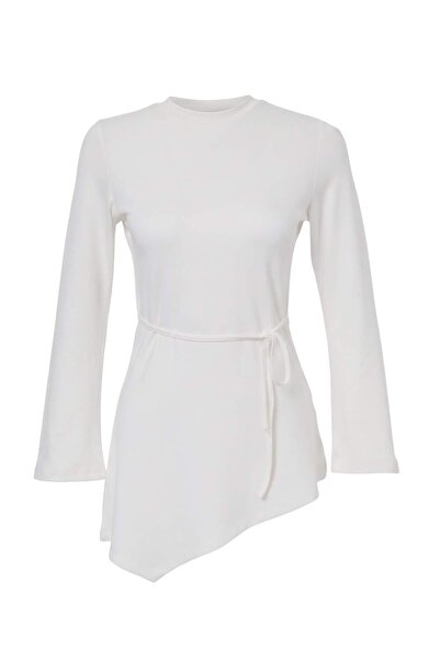 Trendyol Modest إكرو ريجولار إنترلوك محبوك بشكل عادي TCTAW27UK00001