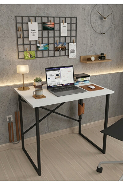 Arrigo Çalışma Masası Bilgisayar Masası Beyaz 60x90