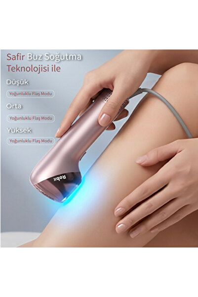 ROBX A2030 IPL YENİ Sapphire Sogutma 35 joule Ultra Güç -Acısız Etki- Çoklu Otomatik Seri Atım-Kadın-Erkek
