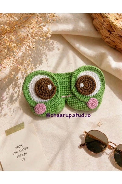 Handmade Kurbiş Gözlük Kabı