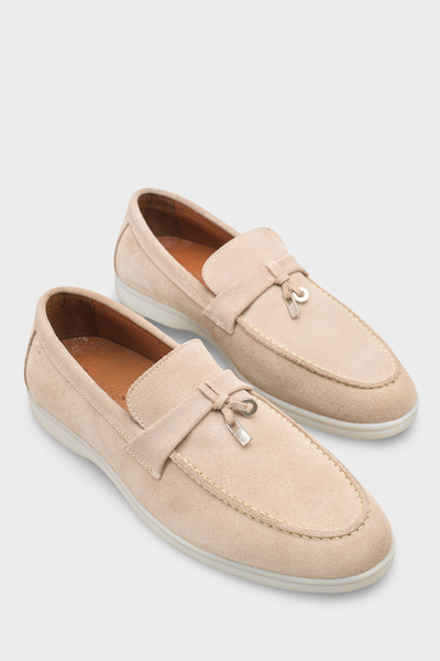 Capone Outfitters Ανδρικά Loafer Παπούτσια από Γνήσιο Δέρμα Suede