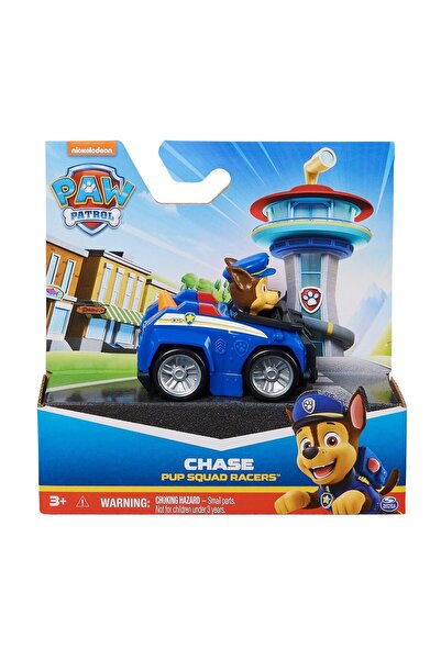Spin Masters PATRULA CATELUSILOR PUP SQUAD RACERS VEHICUL CU FIGURINA CHASE