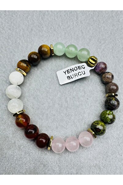 YıldırımTesbihcilik Scorpio Zodiac Natural Stone Bracelet