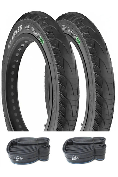 Compass 20x4.00 3 MM ZIRHLI Dayanıklı Fat Bike Bisiklet Dış Lastiği X 2 Adet ...