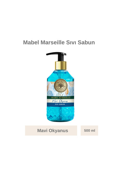 Mabel Marseille Mavi Okyanus Sıvı Sabun 500 ml