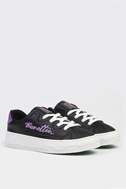 Benetton 10102 High Sole Casual Women's Sneaker Shoes