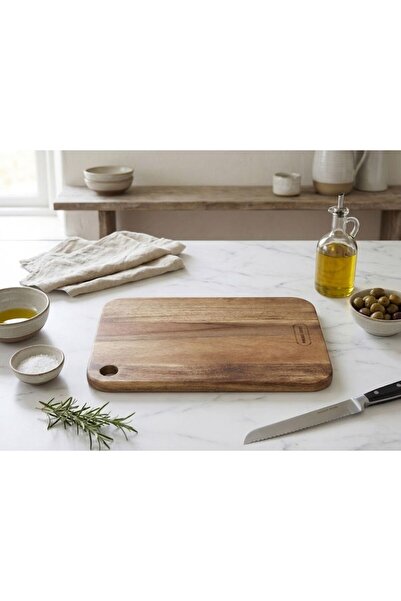 Natural Acacia Tree Premium Cutting and Presentation Board - 22x32x1.5 cm
